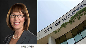 Gail Given, Kelowna City Councillor