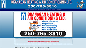 Okanagan Heating and Air Conditioning serving Kelowna and surrounding areas.