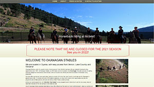 Okanagan Stables is a great recreational trail riding opportunity located about half way between Kelowna and Vernon.