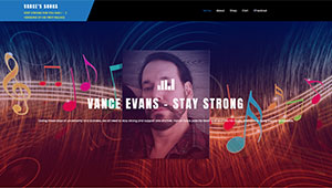 Vance Evans is a BC-based Canadian singer/songwriter.